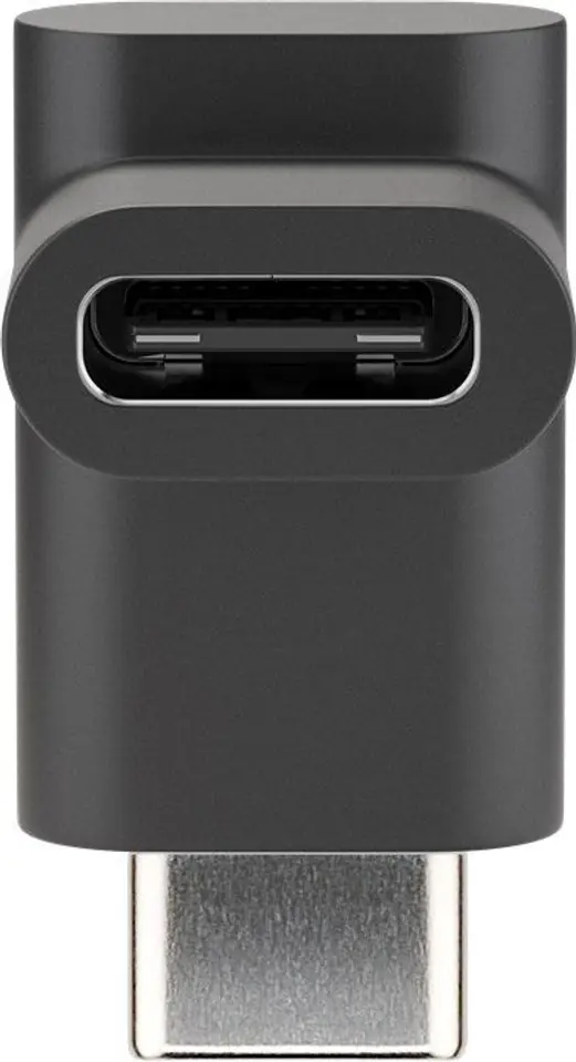 ⁨Adapter kątowy USB-C gniazdo-wtyk typu L Goobay⁩ w sklepie Wasserman.eu