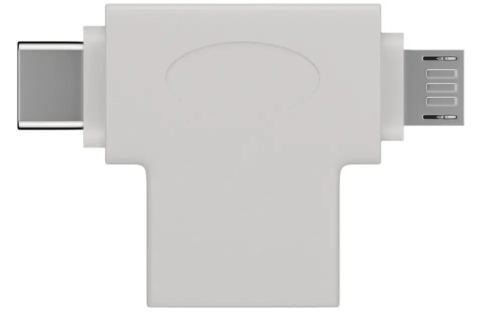 ⁨Adapter gniazdo USB 3.0 na USB-C microUSB Goobay T⁩ w sklepie Wasserman.eu