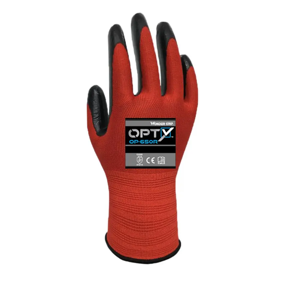 ⁨Protective gloves Wonder Grip OP-650R L/9 Opty⁩ at Wasserman.eu