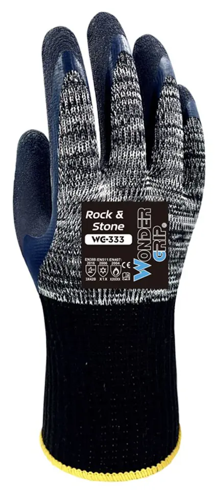 ⁨Protective Gloves Wonder Grip WG-333 XXL/11 Rock &⁩ at Wasserman.eu