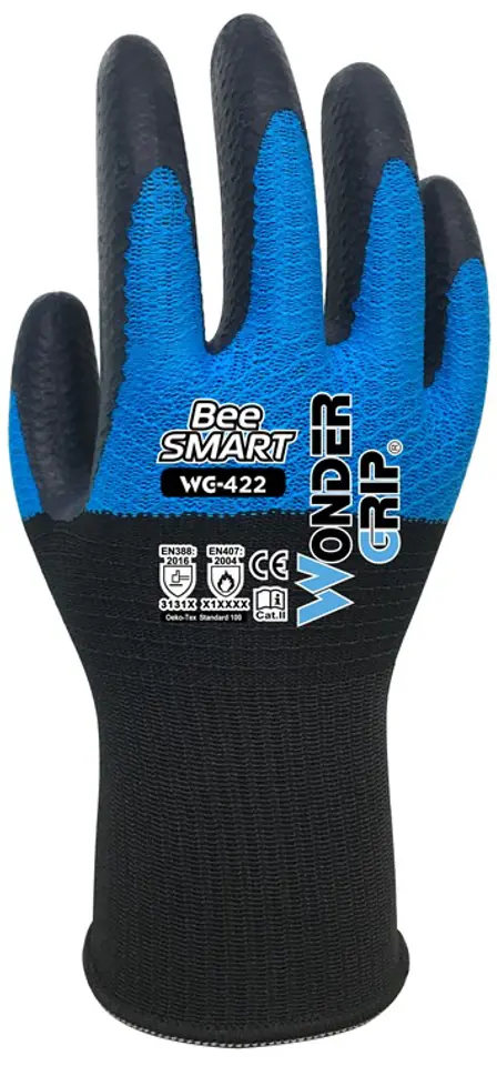 ⁨Protective gloves Wonder Grip WG-422 L/9 Bee-Smart⁩ at Wasserman.eu