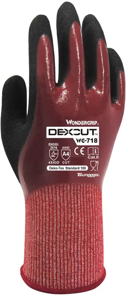 ⁨Protective gloves Wonder Grip WG-718 L/9 Dexcut⁩ at Wasserman.eu