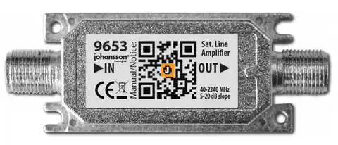 ⁨Amplifier Sat 40-2340 MHz Johansson 9653 WideBand⁩ at Wasserman.eu