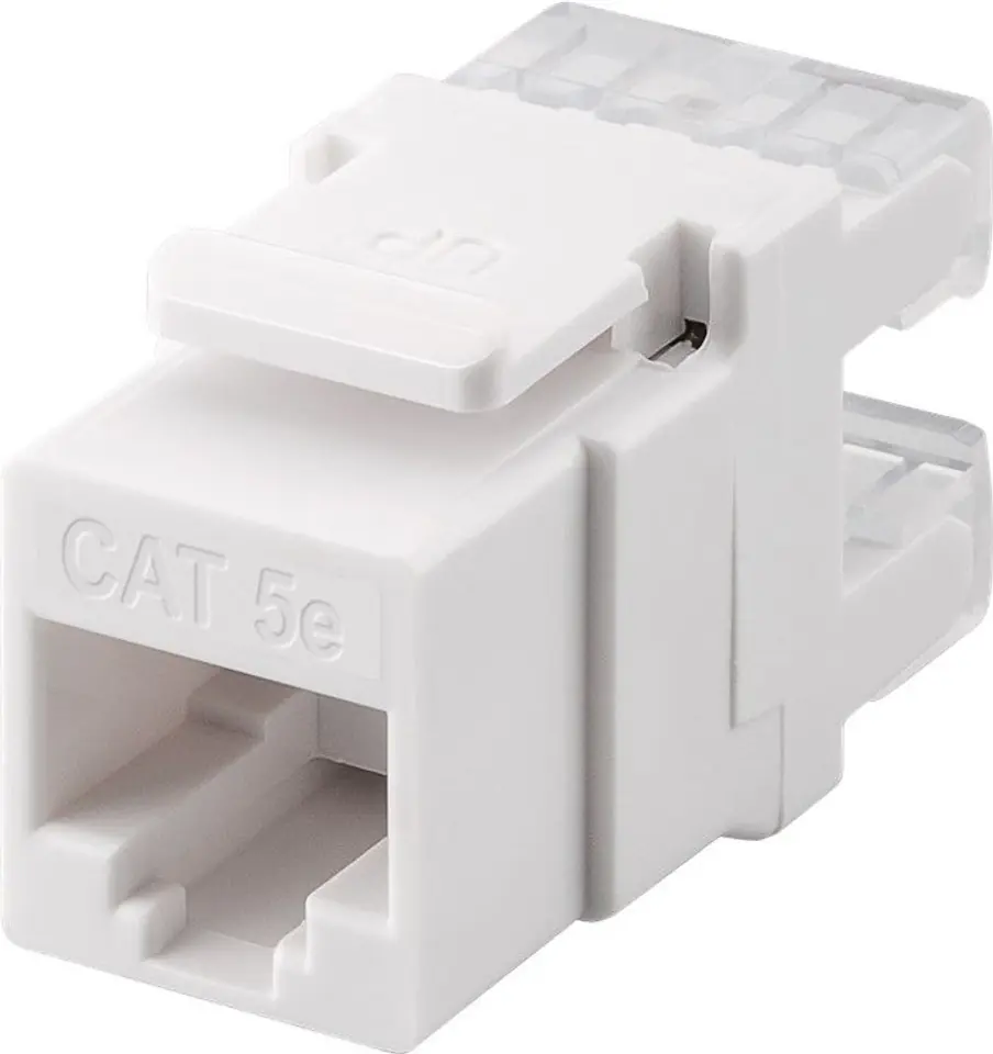 ⁨Złącze Keystone RJ45 CAT 5e UTP nieekranowane⁩ w sklepie Wasserman.eu