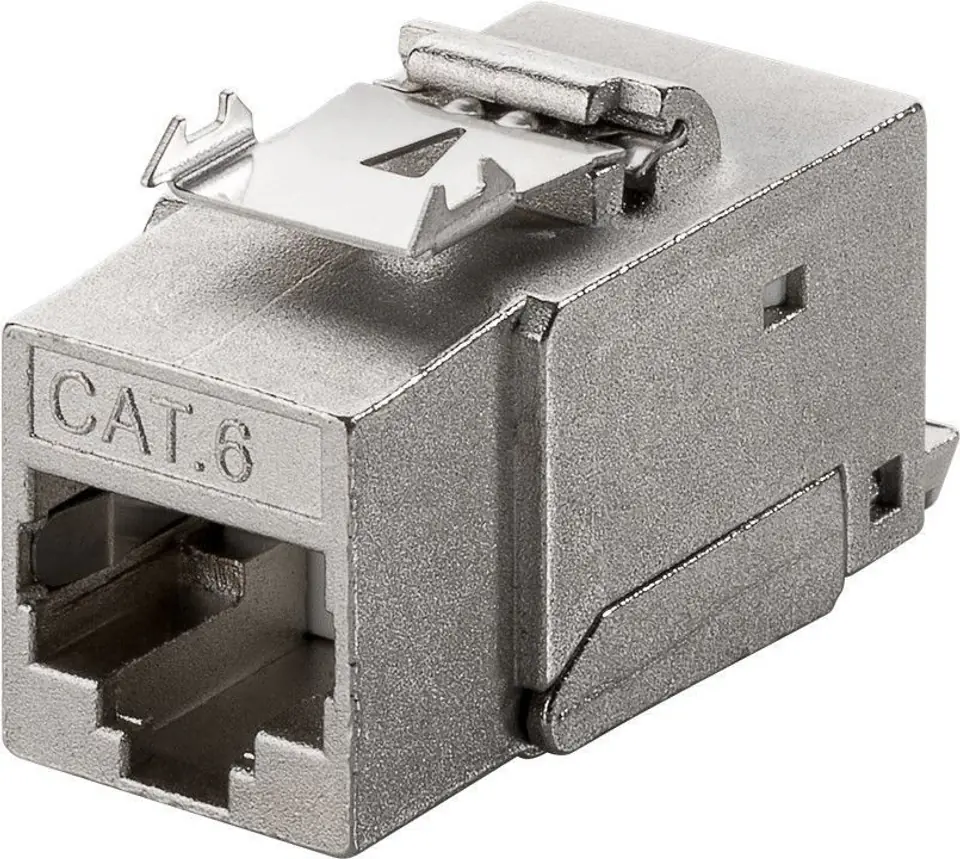 ⁨Keystone RJ45 CAT 6 STP 250MHz Snap-in Connector⁩ at Wasserman.eu