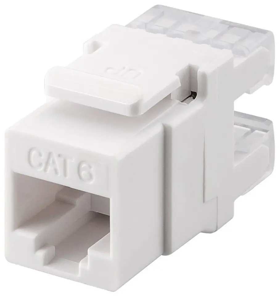 ⁨Złącze Keystone RJ45 CAT 6 UTP 250MHz⁩ w sklepie Wasserman.eu