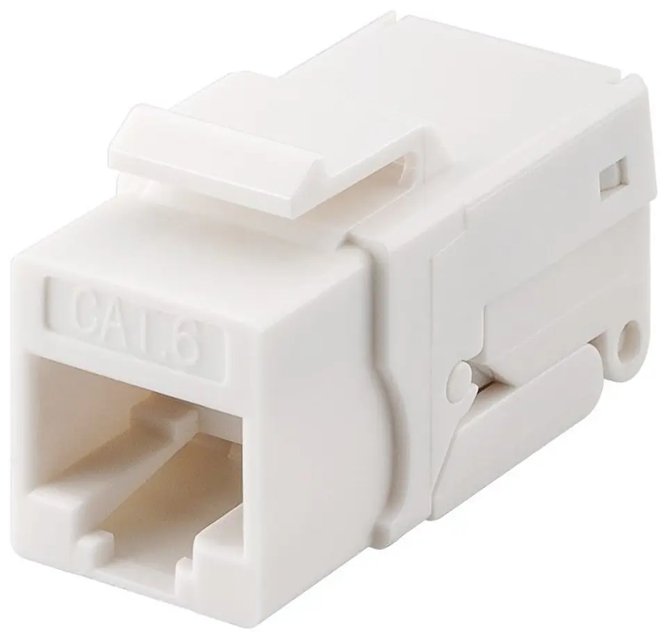 ⁨Keystone RJ45 CAT 6 UTP 250MHz Snap-in connector⁩ at Wasserman.eu