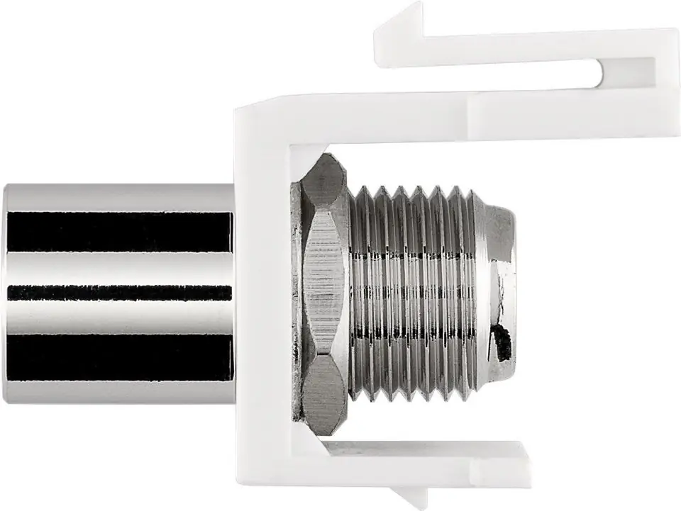 ⁨Keystone connector Wt. IEC - Gn. F cable extension⁩ at Wasserman.eu