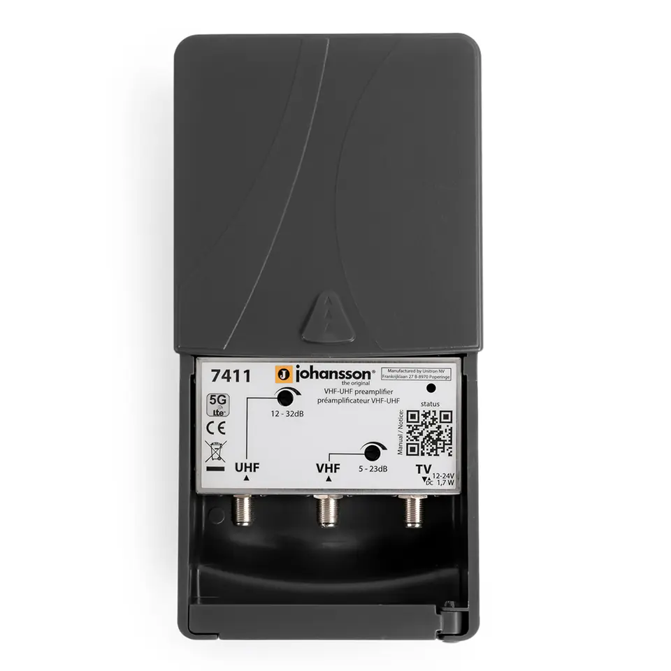 ⁨Shaft crossover Johansson 7411 LTE UHF+VHF⁩ at Wasserman.eu