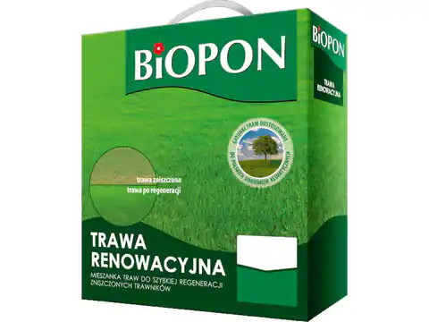 ⁨Renovation grass seeds Biopon 0,5kg 20m2 Biopon 1115⁩ at Wasserman.eu