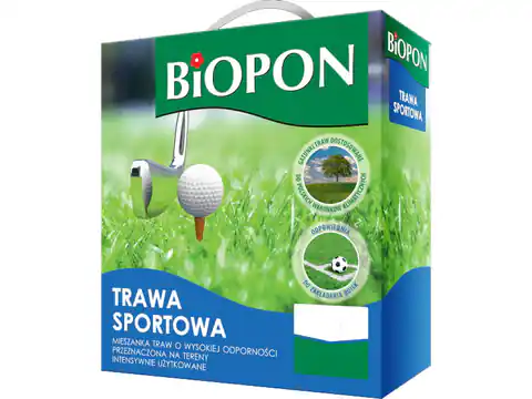 ⁨Trawa sportowa nasiona Biopon 0,5kg 20m2 Biopon 1099⁩ w sklepie Wasserman.eu