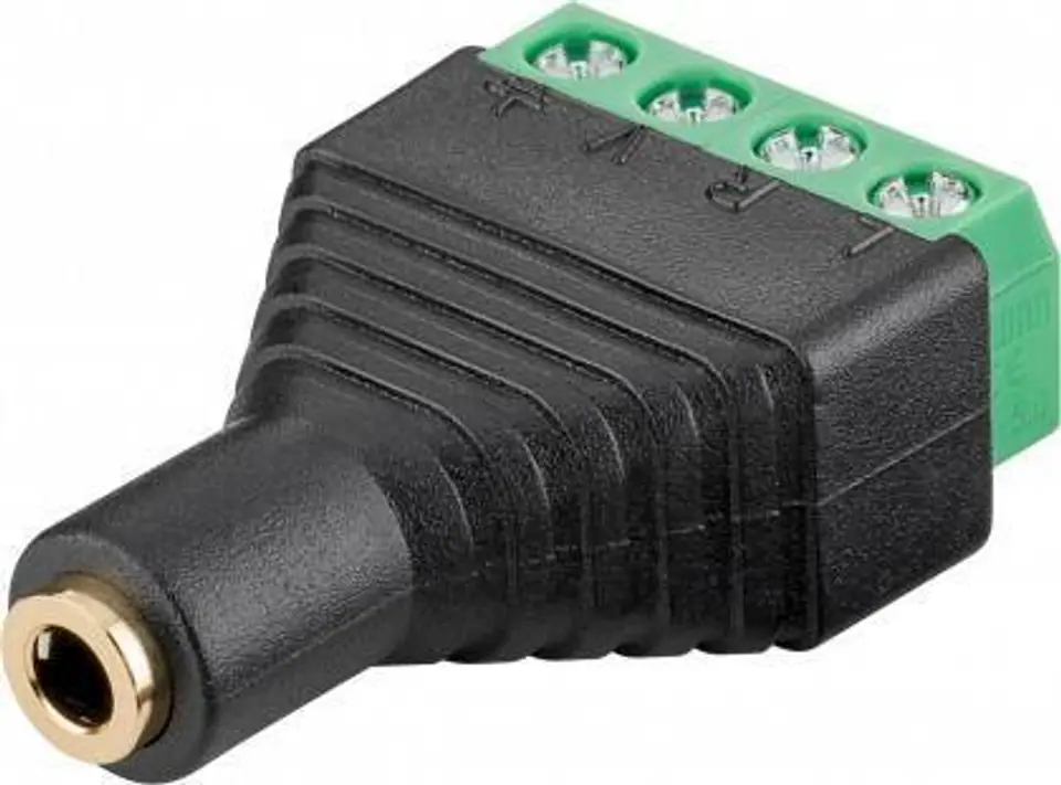 ⁨4-pin Jack 3,5mm Goobay⁩ at Wasserman.eu