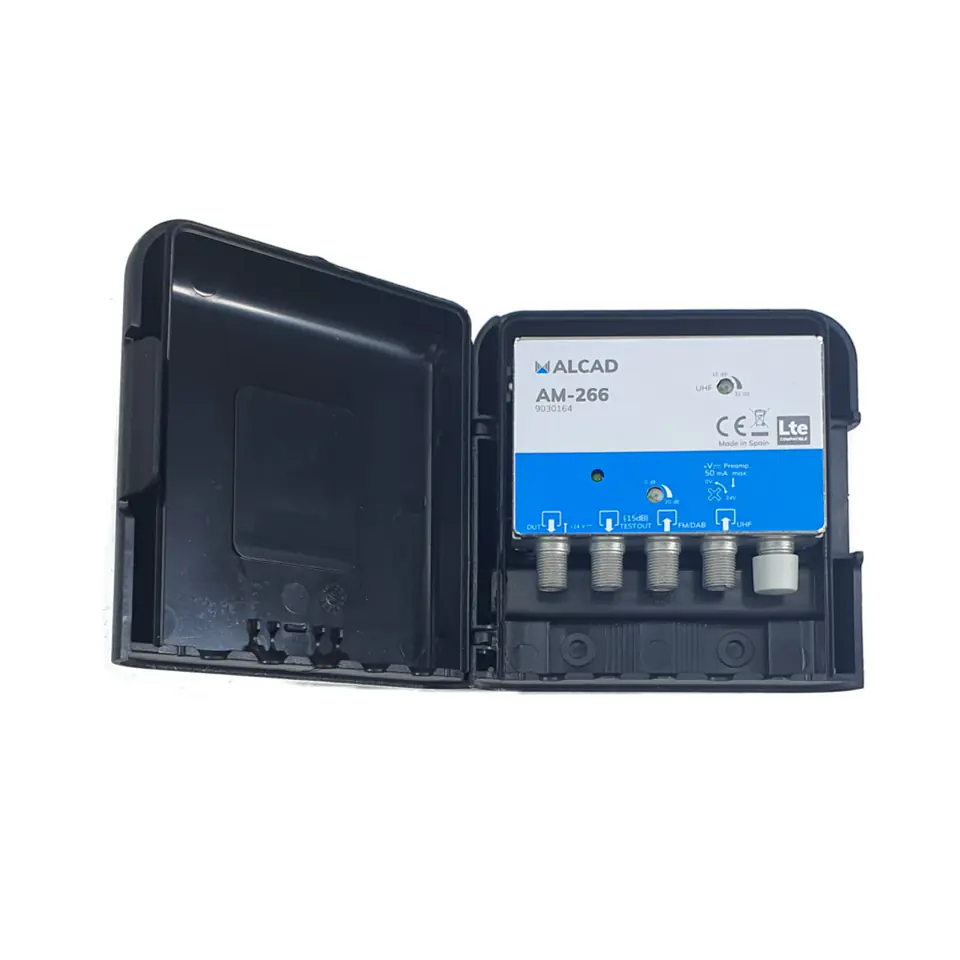 Alcad Mastverstärker AM-266 32dB UHF + VHF / FM im Wasserman.eu