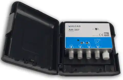 ⁨Alcad Mast Amplifier AM-387 32dB UHF+VHF+FM⁩ at Wasserman.eu