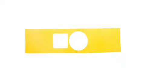 ⁨Etykieta żółta do kaset 150x38mm samoprzylepna bez opisu Sirius ACT 3SU1900-0BF31-0AA0⁩ w sklepie Wasserman.eu