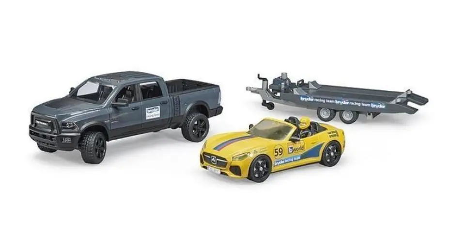 ⁨Auto Dodge RAM 2500 Power Wagon with a tow truck⁩ at Wasserman.eu