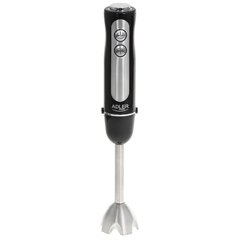 ⁨ADLER AD 4625B Hand blender Stainless steel 1500 W Black⁩ at Wasserman.eu