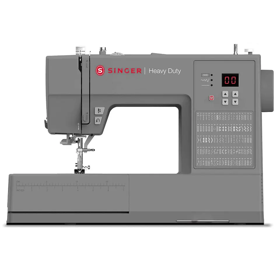 Singer HD6605 Nähmaschine, elektrisch, grau im Wasserman.eu