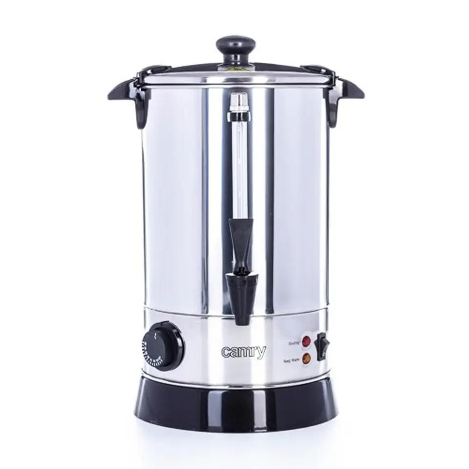 ⁨Camry CR 1267 electric kettle 8.8 L 980 W Black, Stainless steel⁩ at Wasserman.eu