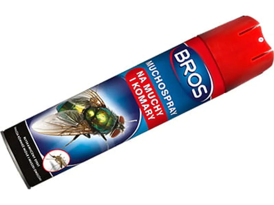 ⁨Aerosol for flies and mosquitoes. Bros. Muchospray 400ml⁩ at Wasserman.eu