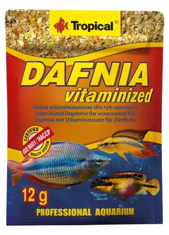 ⁨TROPICAL Dafnia Vitaminized - Fischfutter - 12g⁩ im Wasserman.eu