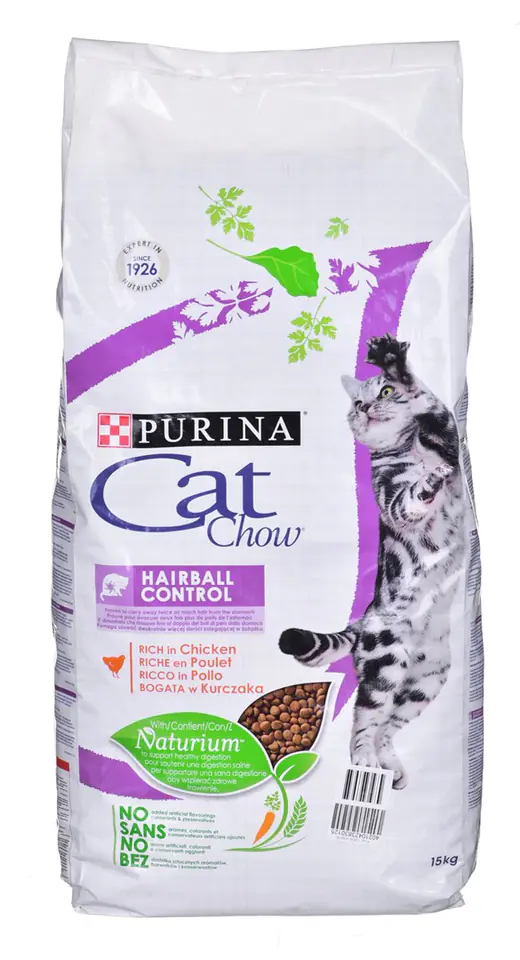 ⁨Purina Cat Chow Adult Special Care Hairball Control 15 kg⁩ at Wasserman.eu