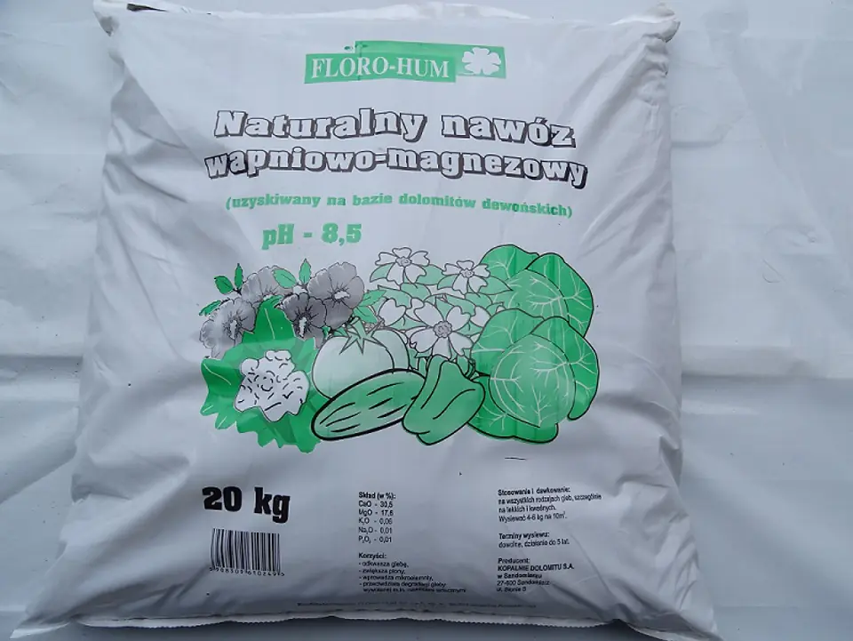 ⁨FERTILIZER, LIME-MAGNESIUM 20 KG⁩ at Wasserman.eu