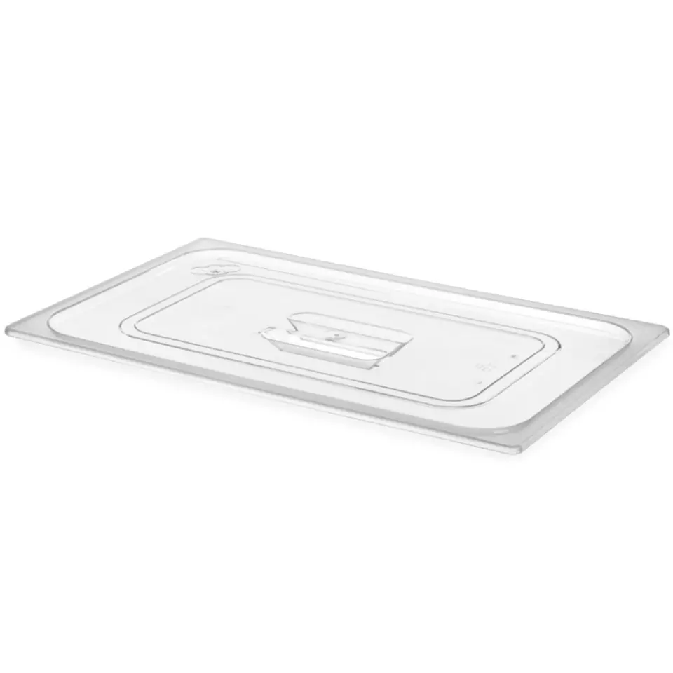 ⁨Polycarbonate lid for GN 2/1 containers - Hendi 864098⁩ at Wasserman.eu