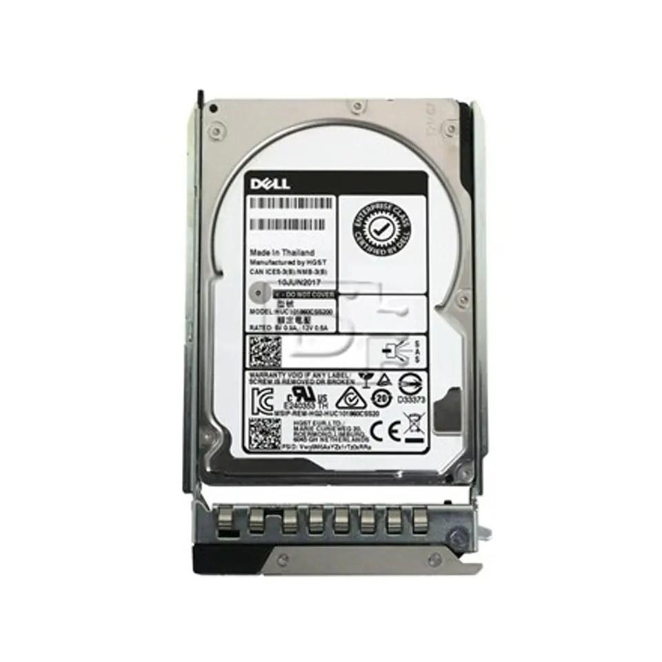 ⁨Dell Server HDD 2.5" 1.2TB Hot-swap, SAS, 12 Gbit/s, 512n, (PowerEdge 14G: R240,R340,R440,R640,R740,R740XD)⁩ at Wasserman.eu