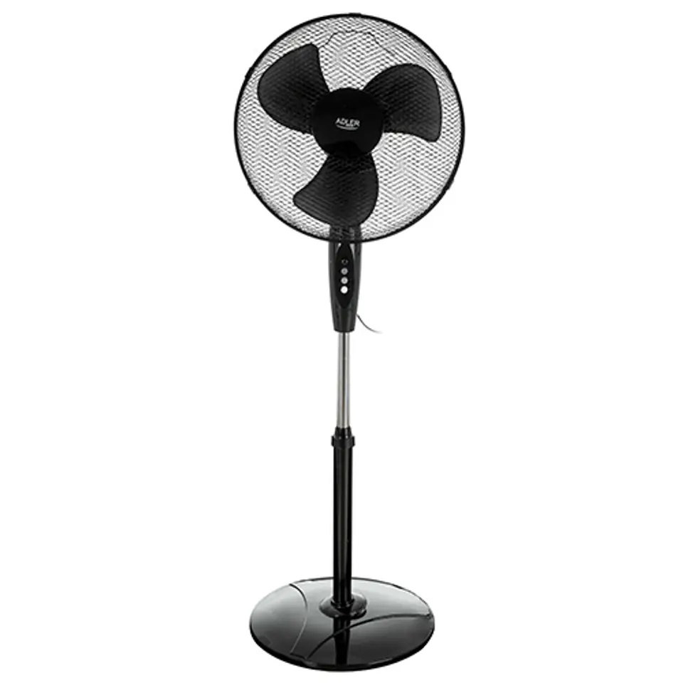 Stand fan 40 cm Adler AD 7323b Black at Wasserman.eu