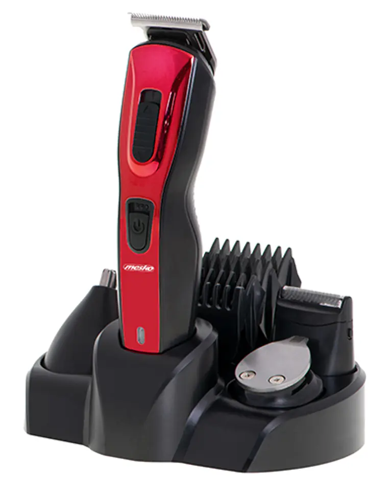 ⁨Mesko Trimmer 5 in 1 MS 2931 Cordless, Black/Red⁩ at Wasserman.eu