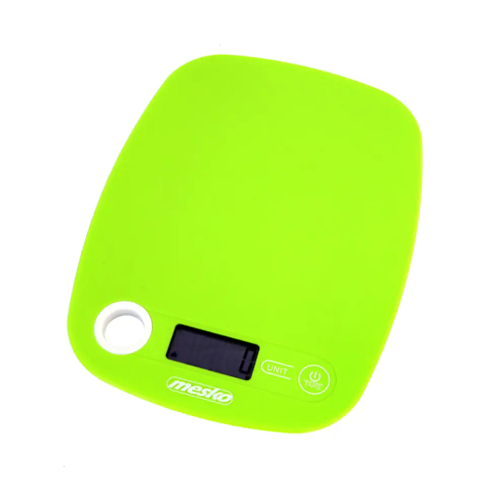 ⁨Mesko Kitchen scale MS 3159g Maximum weight (capacity) 5 kg, Graduation 1 g, Green⁩ at Wasserman.eu