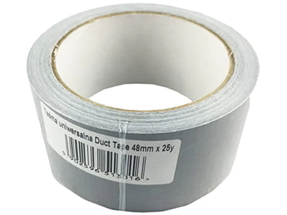 ⁨Taśma klejąca Silver Tape 48x25m 9523 wodoodporna⁩ w sklepie Wasserman.eu