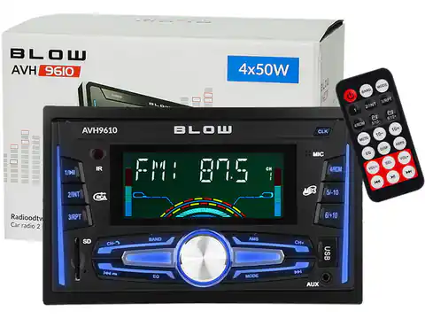 ⁨BLOW AVH-9610 2DIN 7` car radio⁩ at Wasserman.eu