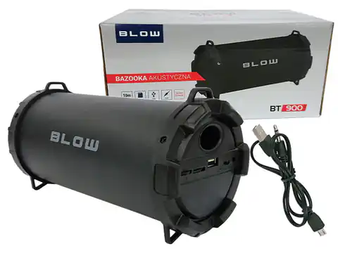 ⁨Bazooka Blow BT900 FM USB SD AUX Bluetooth Lautsprecher⁩ im Wasserman.eu