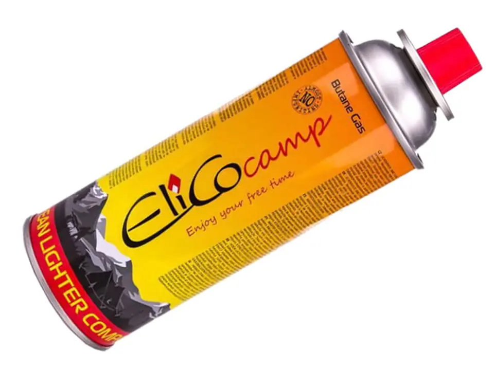 ⁨Gas for camping stove Cartridge Elico Camp 393ml⁩ at Wasserman.eu