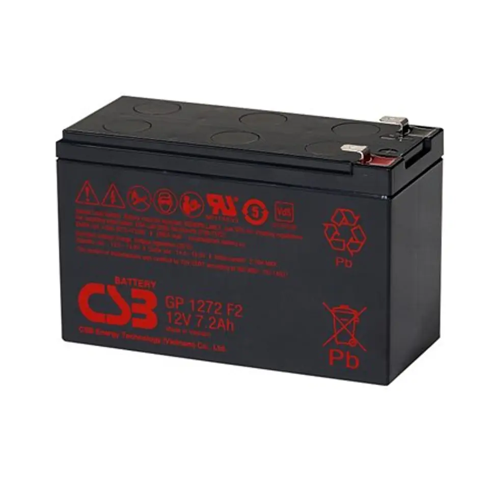 ⁨CSB Battery | GP1272 | VA | W | V | 7.2 Ah | 12 V⁩ w sklepie Wasserman.eu