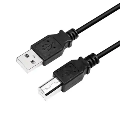⁨Logilink | USB cable | Male | 4 pin USB Type B | Male | Black | 4 pin USB Type A | 2 m⁩ w sklepie Wasserman.eu