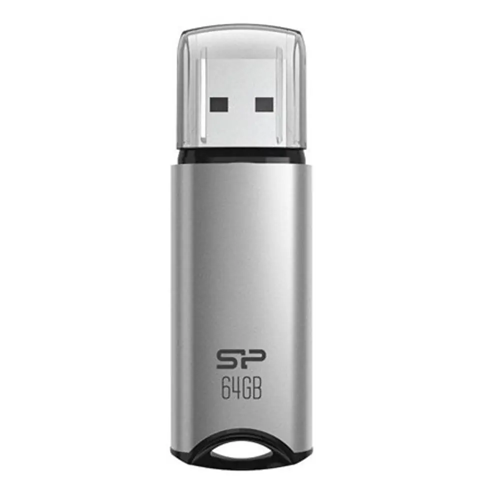 ⁨Silicon Power | Pamięć USB | Marvel Series M02 | 64 GB | Typ-A USB 3.2 Gen 1 | Srebrny⁩ w sklepie Wasserman.eu