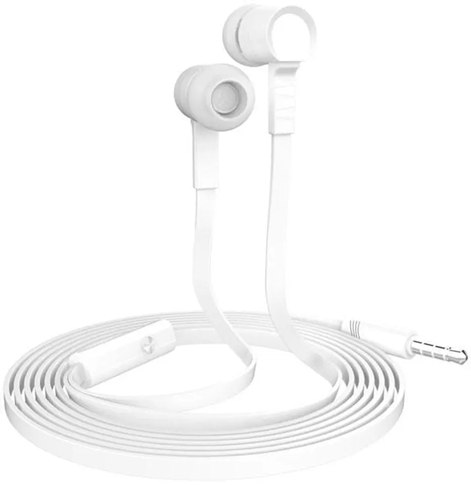Uniwersalne słuchawki eXtreme Airbass Jack 3,5mm (biały) w sklepie Wasserman.eu