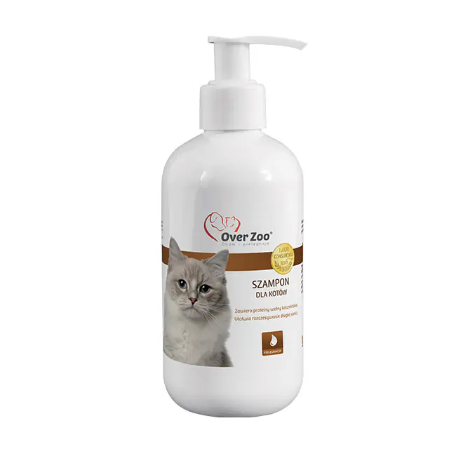 ⁨OVERZOO SHAMPOO FOR CATS 250 ml⁩ at Wasserman.eu