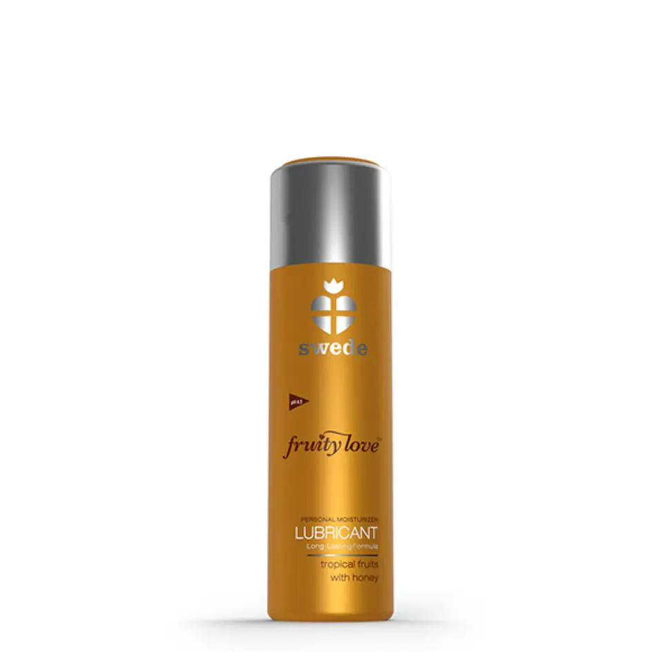 ⁨Lubrykant owocowy - Swede Fruity Love Lubricant Tropical Fruit Honey 50 ml⁩ w sklepie Wasserman.eu