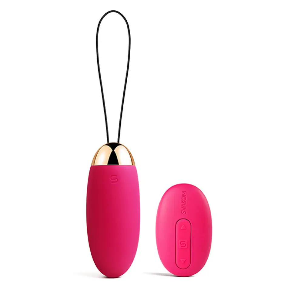 ⁨Svakom - Elva Vibrating Egg Plum Red⁩ at Wasserman.eu
