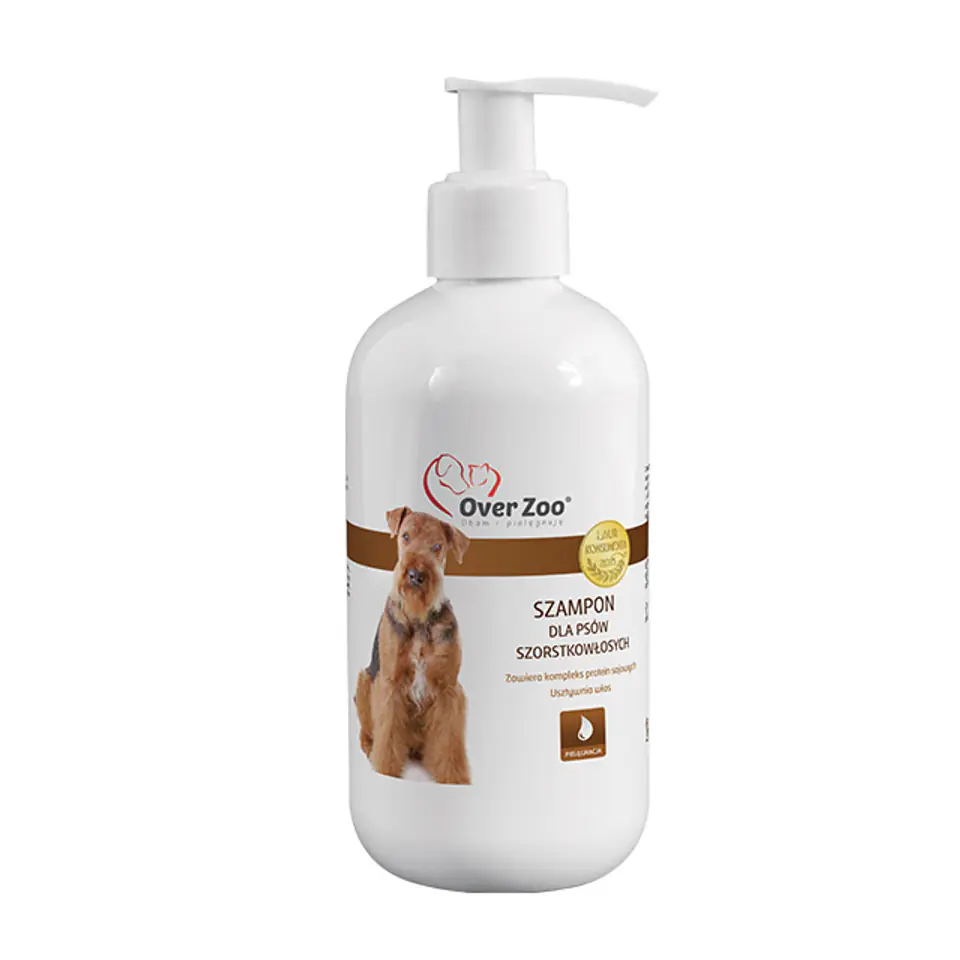OVERZOO SZAMPON DLA PSÓW SZORSTKOWŁOSYCH 250 ml w sklepie Wasserman.eu
