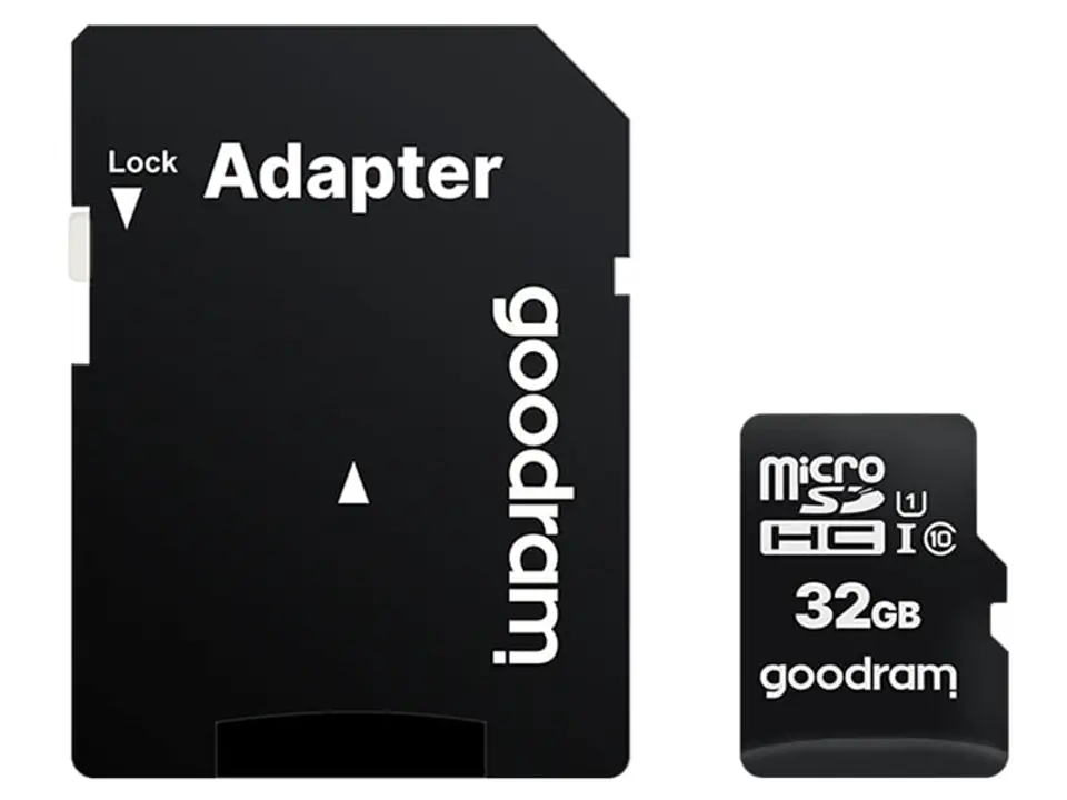 ⁨Karta pamięci microSD 32GB UHS-I Goodram M1AA⁩ w sklepie Wasserman.eu