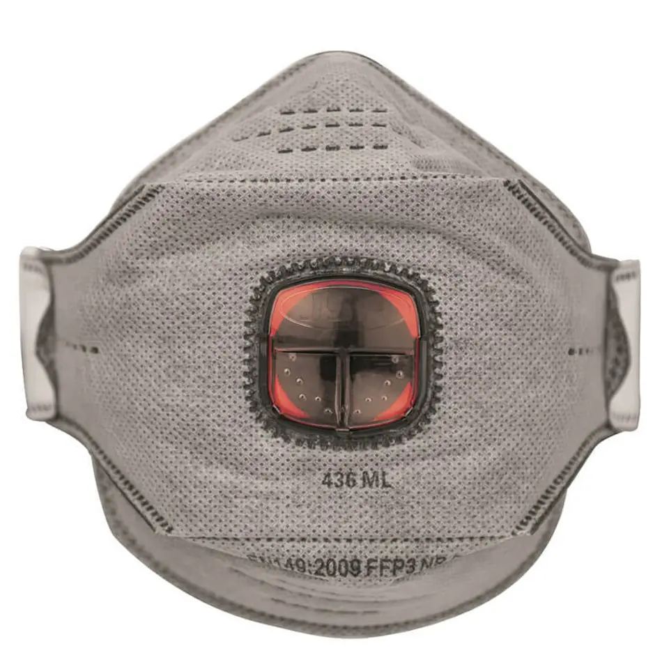 ⁨JSP SPRINGFIT ANTI-PE MASK, VALVE TYPHOONE 436ML FFP3⁩ at Wasserman.eu