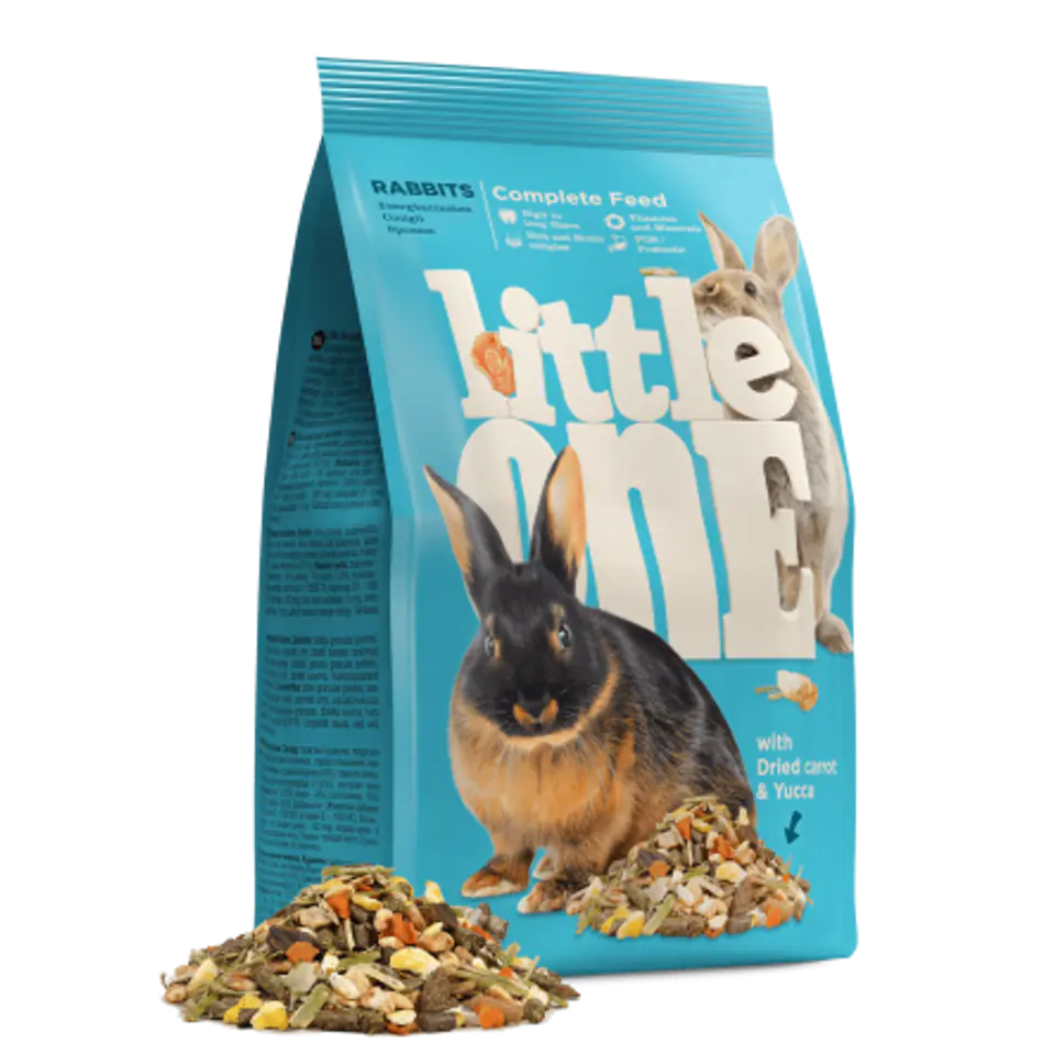 ⁨LITTLE ONE Rabbit Food 900g [31032]⁩ at Wasserman.eu