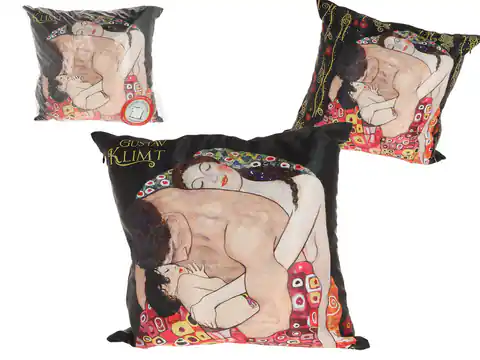 ⁨Pillow with filling/zipper - G. Klimt, Family (CARMANI)⁩ at Wasserman.eu
