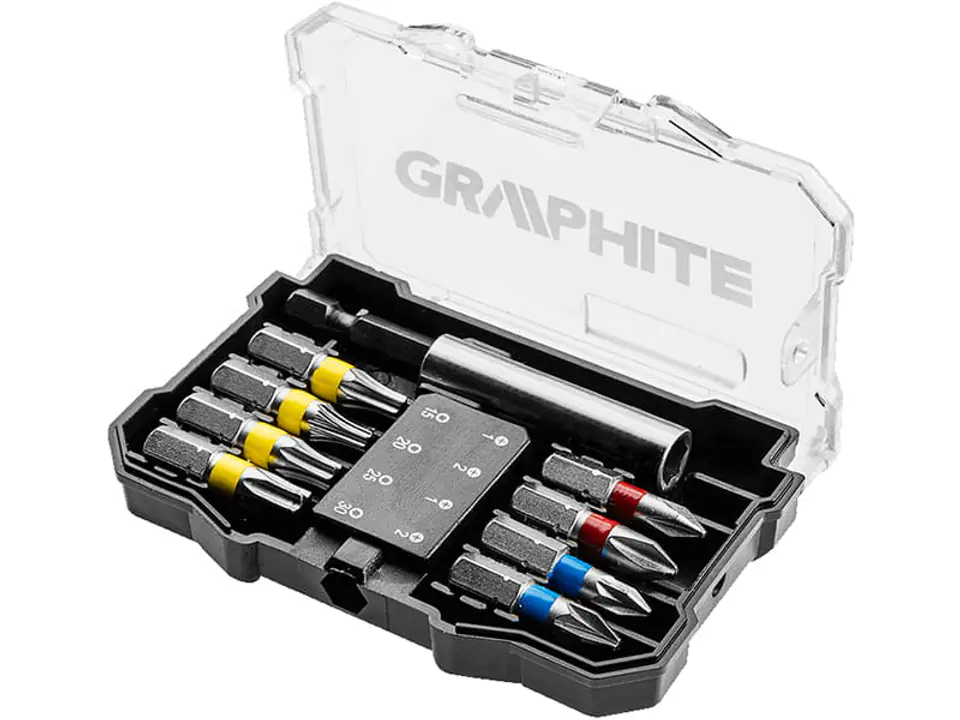 Zestaw bitów Graphite 56H614 końcówki wkrętakowe w sklepie Wasserman.eu