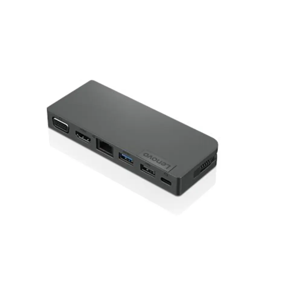 ⁨Lenovo Powered USB-C Travel Hub Ethernet LAN (RJ-45) ports 1, VGA (D-Sub) ports quantity 1, USB 3.0 (3.1 Gen 1) ports quantity 1⁩ w sklepie Wasserman.eu